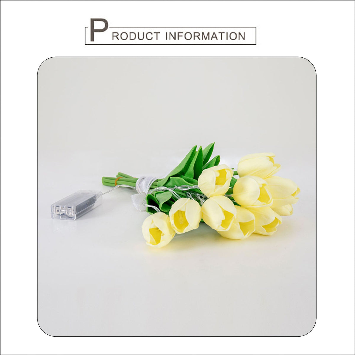 LED Artificial Tulip Bouquet