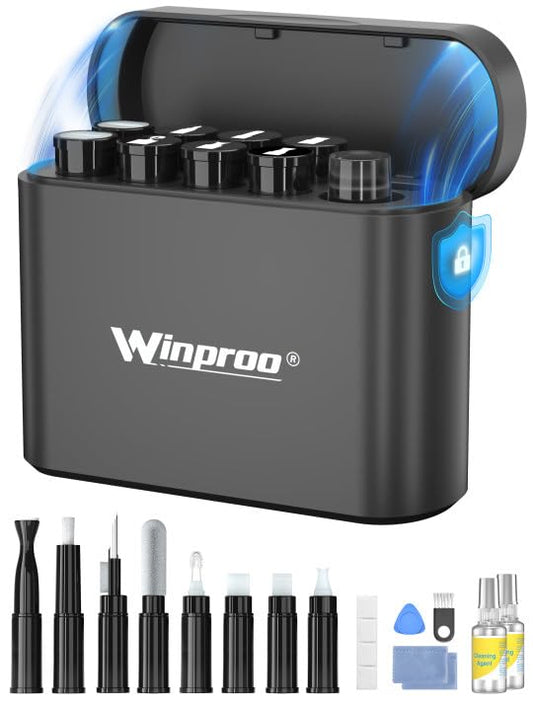 Phone and Earbud Cleaning Kit with Magnetic Closure