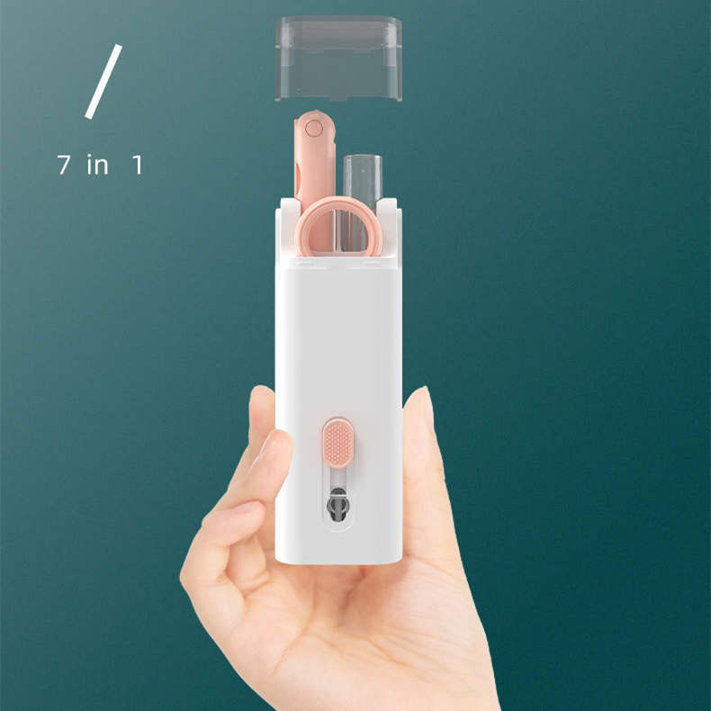 Compact Multifunctional Tech Cleaning Kit