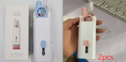 Compact Multifunctional Tech Cleaning Kit