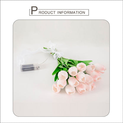 LED Artificial Tulip Bouquet