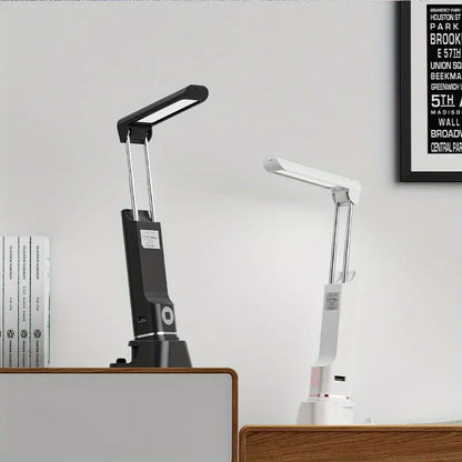 Rechargeable Reading Lamp with Power Bank and Phone Holder