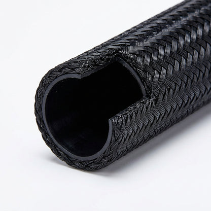 Self-Wrapping Braided Cable Sleeve – 25 ft, 1/4-Inch