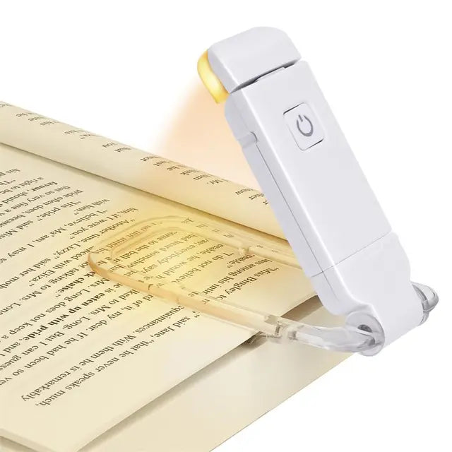 USB Rechargeable Clip-On LED Reading Light