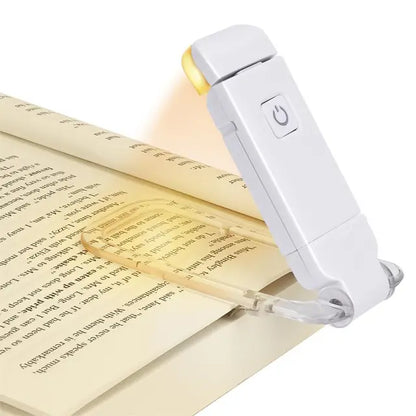 USB Rechargeable Clip-On LED Reading Light
