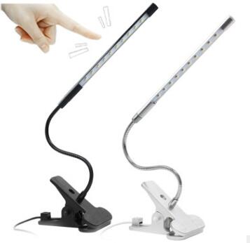 USB Clip-On LED Desk Lamp with Flexible Neck
