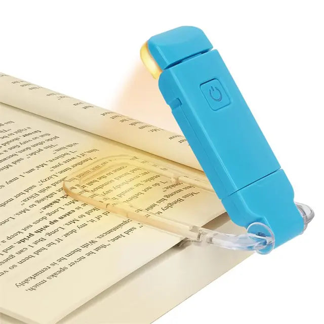 USB Rechargeable Clip-On LED Reading Light
