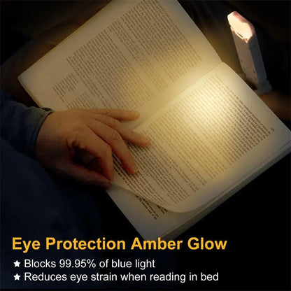 USB Rechargeable Clip-On LED Reading Light