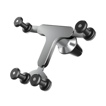 Metal Gravity-Grip Car Phone Holder