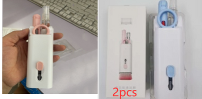 Compact Multifunctional Tech Cleaning Kit