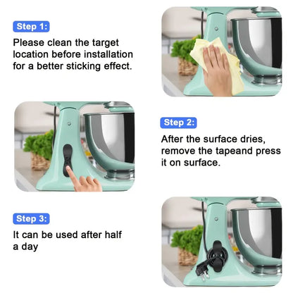 Self-Adhesive Cord Organizers for Appliances