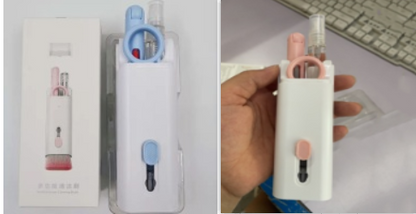 Compact Multifunctional Tech Cleaning Kit