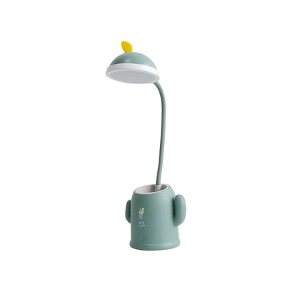 Rechargeable Cactus LED Desk Lamp with Pen Holder