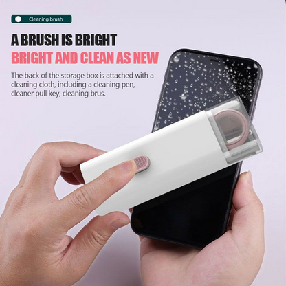 Compact Multifunctional Tech Cleaning Kit