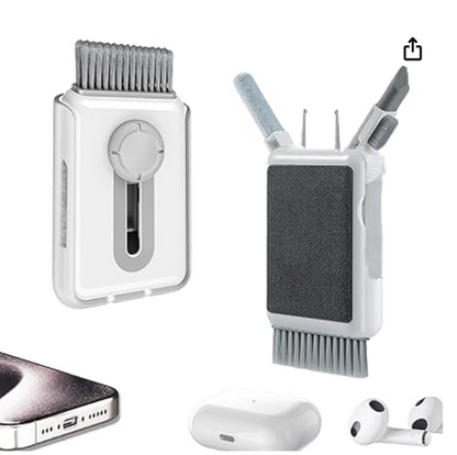 8-in-1 Tech Cleaning Kit for Keyboards and Earbuds