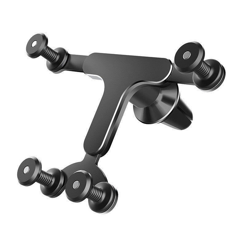 Metal Gravity-Grip Car Phone Holder