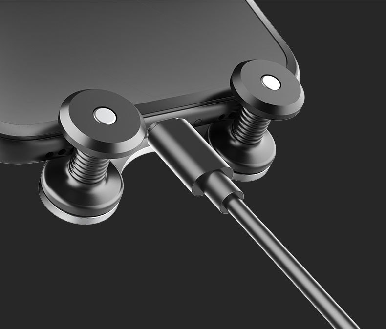 Metal Gravity-Grip Car Phone Holder